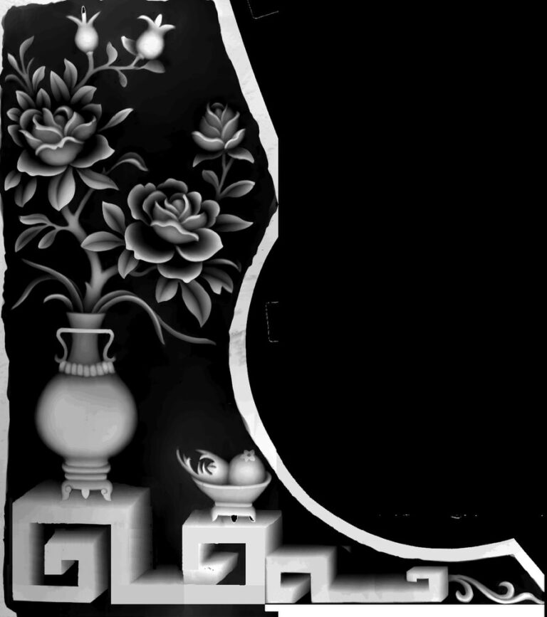 Grayscale Image For CNC BMP File ARABIC CNC