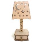 Lamp Stand Laser Cut Free Vector