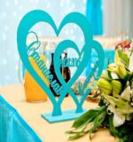 Laser Cut Pattern Name Table Ornament Free DXF File