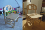 Children Chair Ver 1.1 Free DXF File    for Free Download