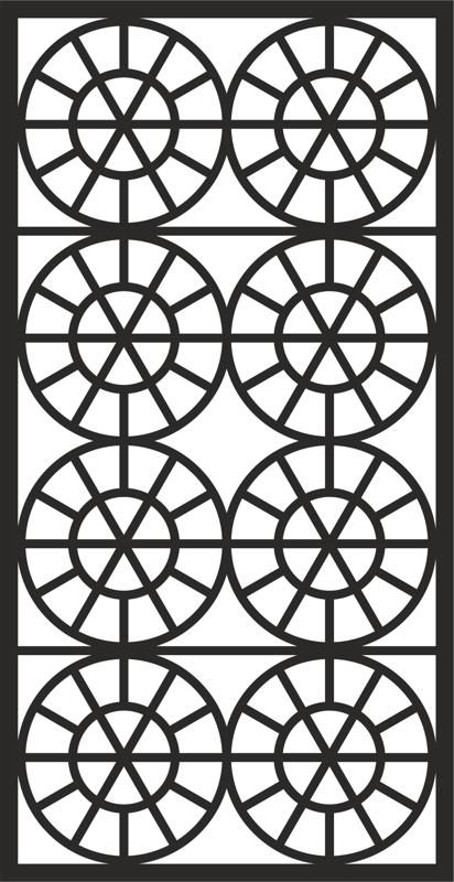 Grate Design Pattern Free DXF File    for Free Download