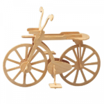 Wooden Bicycle Puzzle Model Cnc Free DXF File    for Free Download