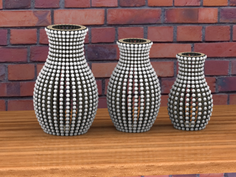 Cnc Laser Cut Vase Project Ideas Free DXF File    for Free Download