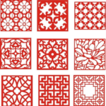 Laser Cut Pattern Screen 111 Free DXF File    for Free Download