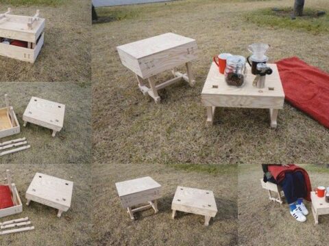 Laser Cut Picnic Table Free DXF File    for Free Download