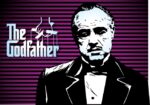 Marlon Brando Godfather Poster Free Vector