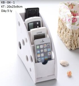 Phone Remote Control Organizer Holder DXF File