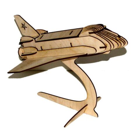 Space Shuttle Laser Cut PDF File