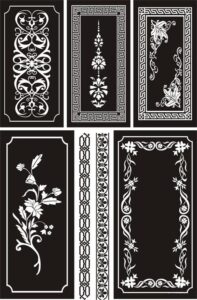 Ornamental Designs Free Vector