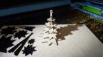Wooden Christmas Tree Laser Cutting Template DXF File