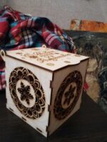 Plywood Gift Box Laser Cut DXF File