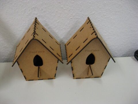 Laser Cut Cuckoo Birdhouse 3mm Free Vector