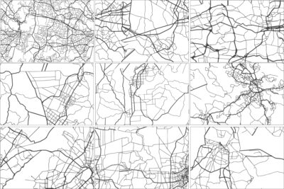 Map Pattern Vector Free Vector