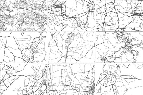 Map Pattern Vector Free Vector