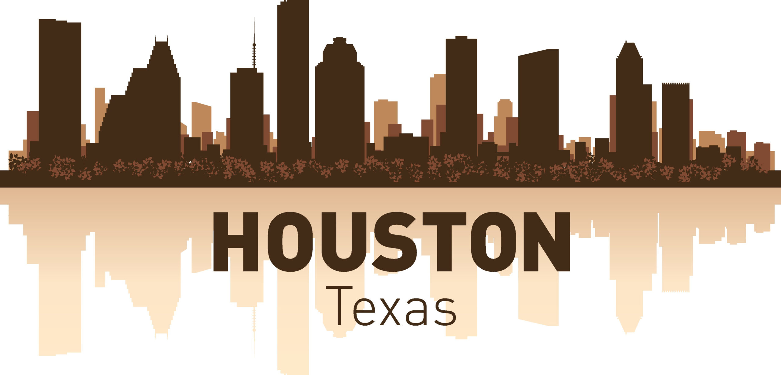 Houston Skyline Free Vector - ARABIC CNC