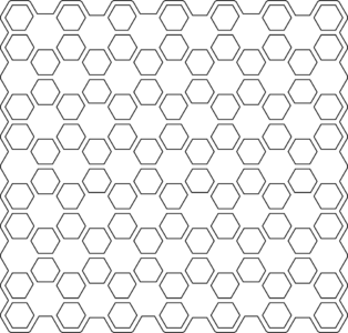 Honey Comb Vector Seamless Pattern Free Vector