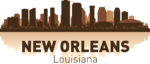 New Orleans Skyline Free Vector