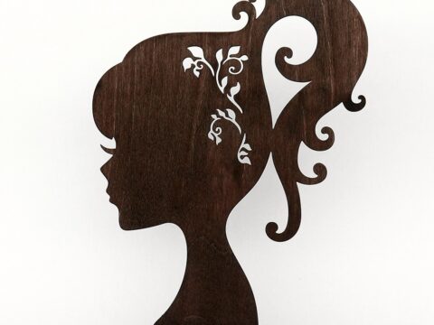 Laser Cut Stands for Jewelry Fairy and Flower Free Vector