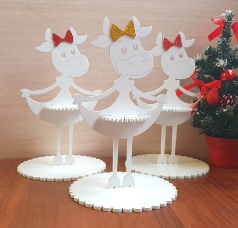 Laser Cut Christmas Napkin Holder Christmas Table Decorations Free Vector