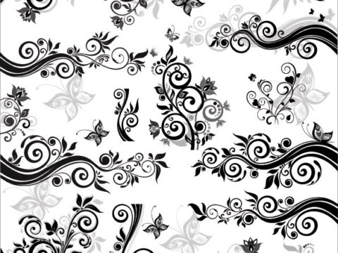 Fashion Floral Pattern Free Vector