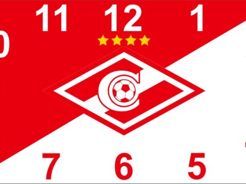Laser Cut Spartak Moscow Sport Fans Gift Wall Clock Free Vector