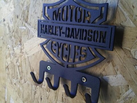 Plasma Cut Harley-Davidson Hanger DXF File