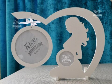 Laser Cut Baby Ultrasound Picture Frame Free Vector