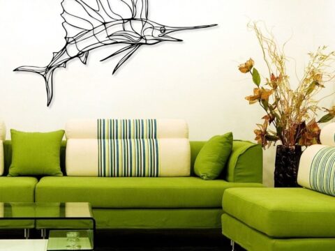 Laser Cut Sailfish Wall Decor Living Room Ideas Free Vector