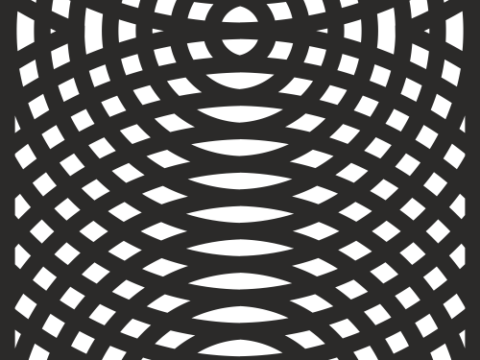 Decorative Screen Pattern for CNC Laser Free Vector