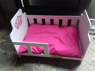 Elegant Toddler Bed Laser Cut CNC DWG File