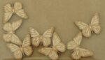 Laser Cut Engraved Wooden Butterfly Shapes Free Vector