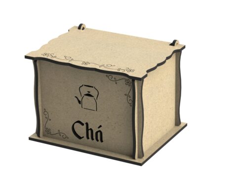 Caixa Para Chas DXF File