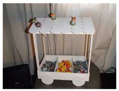 Candy Cart Laser Cut Plans PDF File