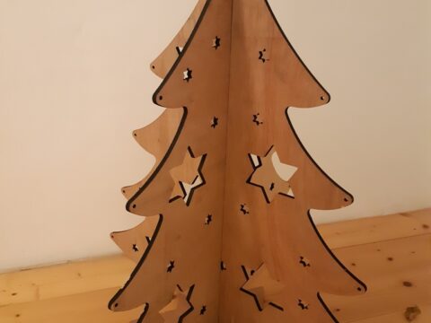 Christmas Tree 3mm DXF File