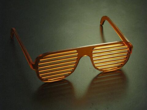 Laser Cut DIY Acrylic Glasses Free Vector