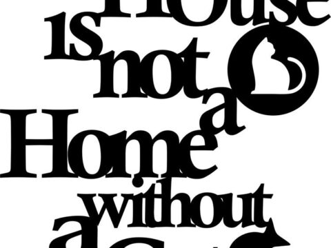 Cat Quote DXF File