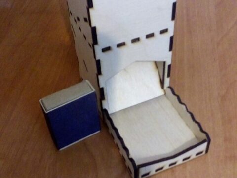 Tower For Dice DXF File