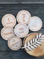Laser Cut Engraved Wood Medallions Free Vector