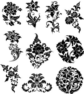 Flowers Ornaments Free Vector