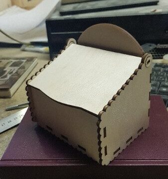 Laser Cut Plywood Box with Lid 4Mm Free Vector