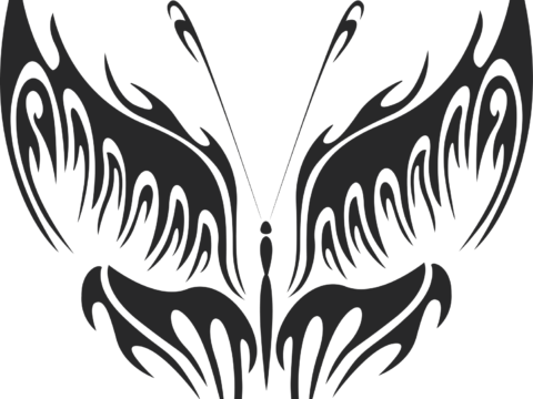 Butterfly Vector Art 016 Free Vector