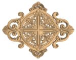 CNC Decorative Wood Carved Ornament Design Stl File
