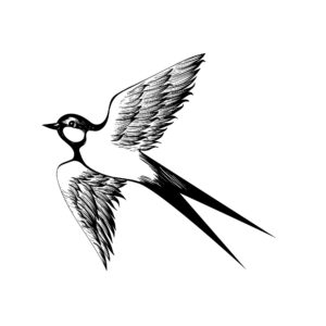 Flying Bird Free Vector