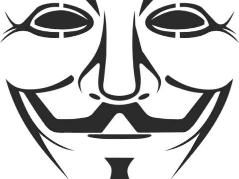 Vendetta Mask Logo Free Vector