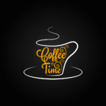 Cafe Logo Free Vector