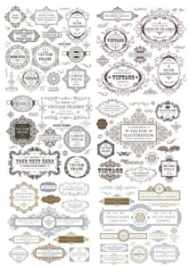 Vintage Collection Free Vector