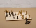 Laser Cut Wooden Chess Pieces DXF File