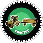 Tractor 3D Puzzle DXF File