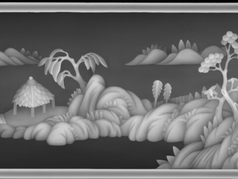 3D Grayscale Image 42 BMP File