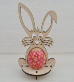 Laser Cut Easter Bunny Template 4mm Free Vector